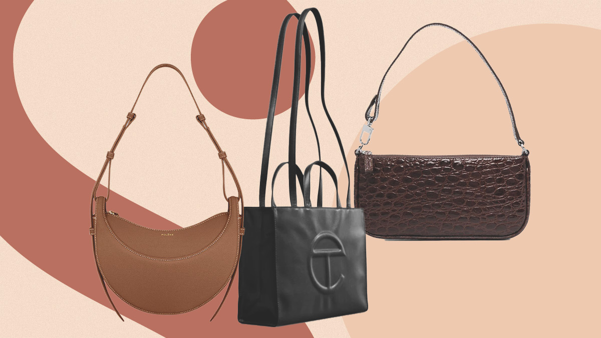 A designer purse that will be all the rage next season. - The