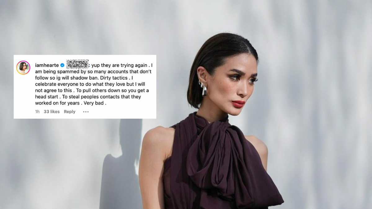 Heart Evangelista disables Instagram comments section; gives thoughts on  anti-terrorism bill