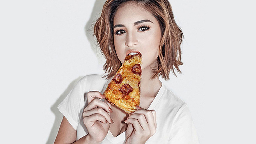 Hot Girls Eating Pizza.
