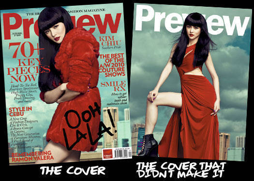 November 2010 Cover Fashion: Kim Chiu Stands Out In Candy Colored
