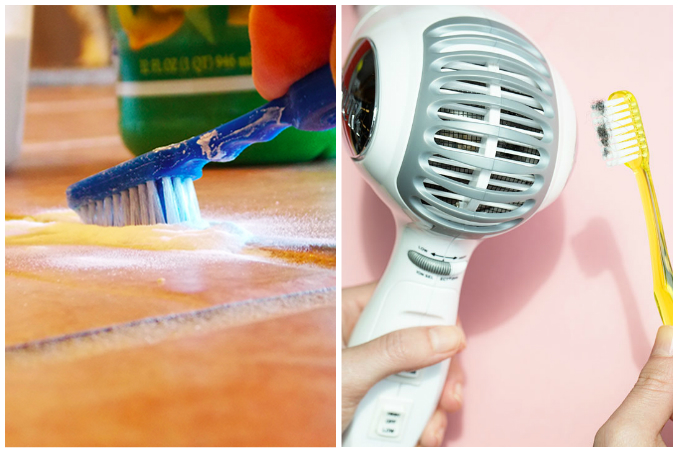 5 Cleaning Uses for an Old Toothbrush