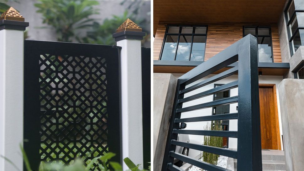 Featured image of post Gate Designs Metal Philippines - This gate was designed to fit perfectly with the style of architecture for a highly detailed transparent barrier that is equally attractive when viewed from a vinyl gate will not rust or rot and will likely last much longer than wood or metal.
