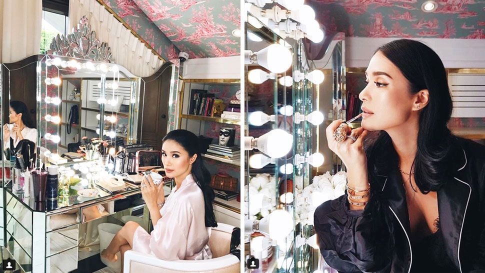 Heart Evangelista serves soft chic look in her colorful outfit