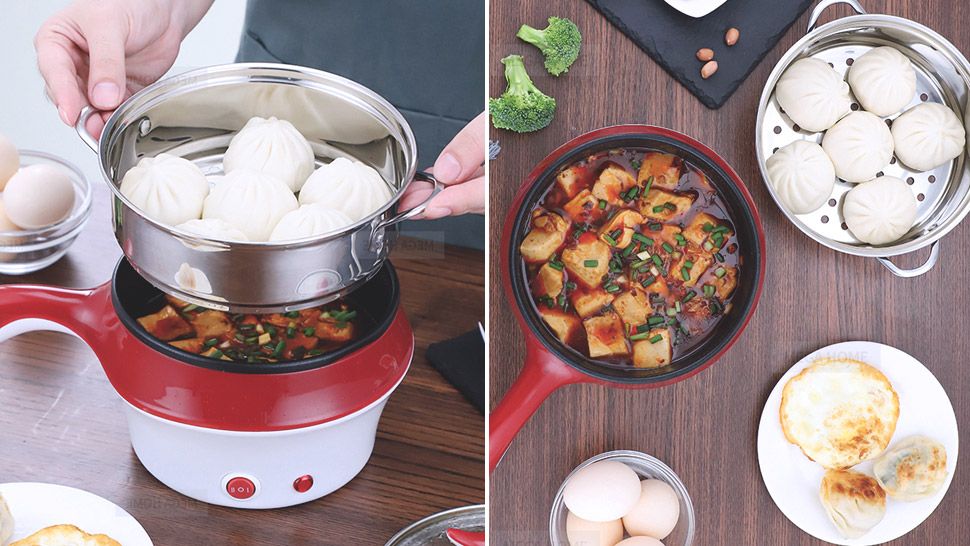 Multi-functional Rice Cooker for Small Spaces