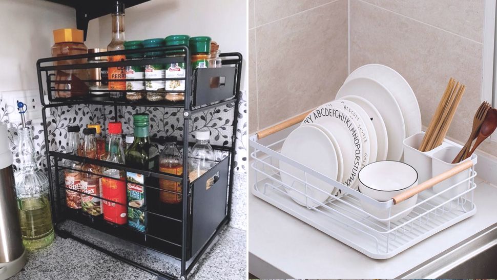Keep Your Kitchen Clean and Organized with a Dish Drying Rack with