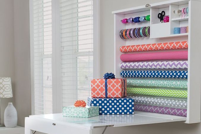 Organize Your Gift Wrapping