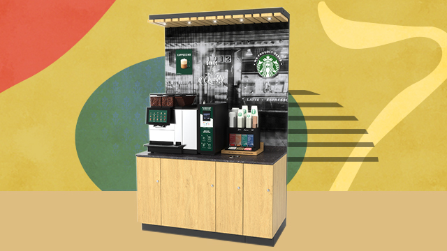 Commercial self-serve machines  Starbucks & Nestlé Professional