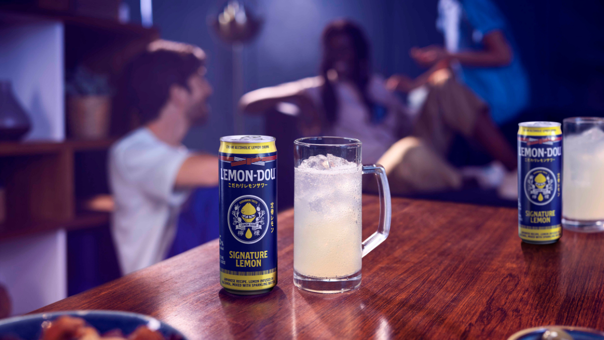 LEMONDOU, A WellLoved Alcoholic Drink in Japan, is Now in the PH