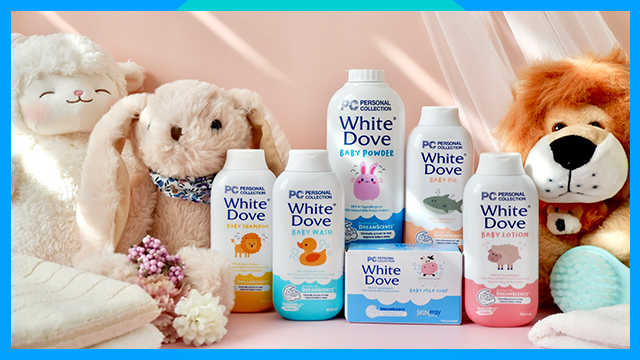 White dove hot sale baby soap