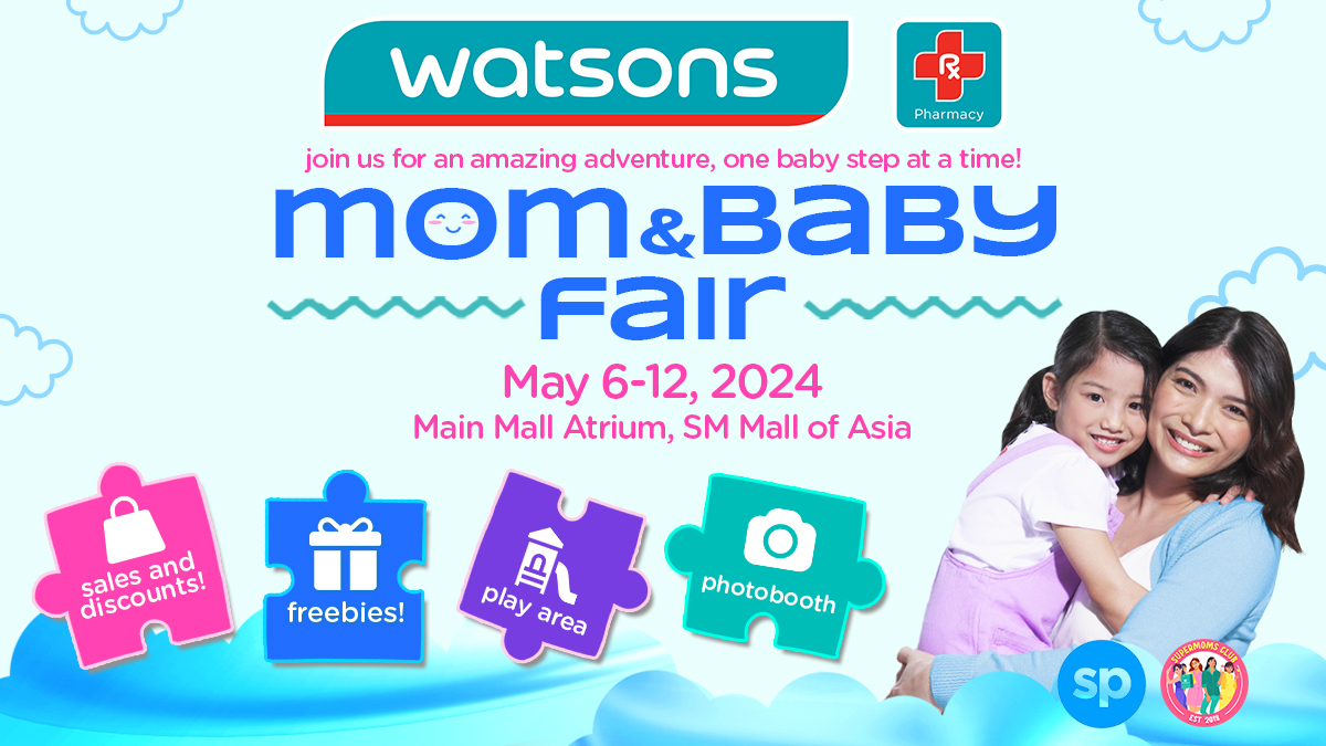 Get Ready For The FirstEver Watsons Mom And Baby Fair 2024!