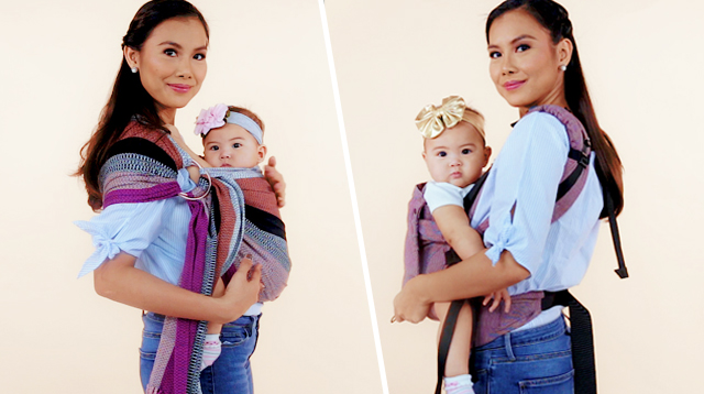 how to wear baby carrier