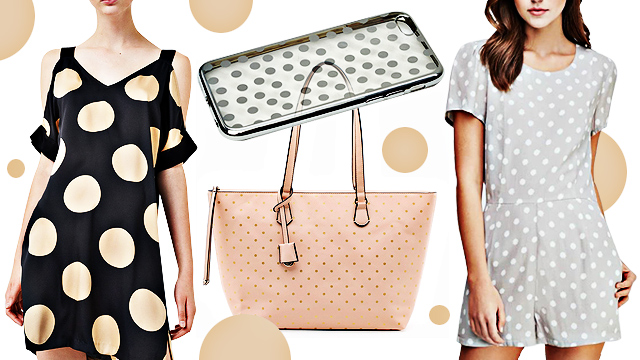 polka dots dress for new year