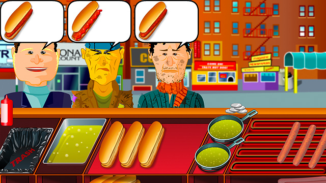 hot dog game y8