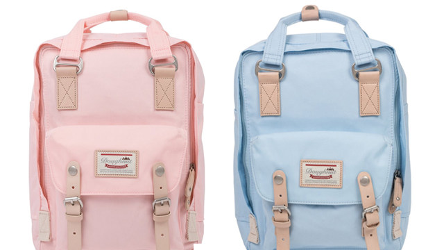 doughnut macaroon backpack pastel