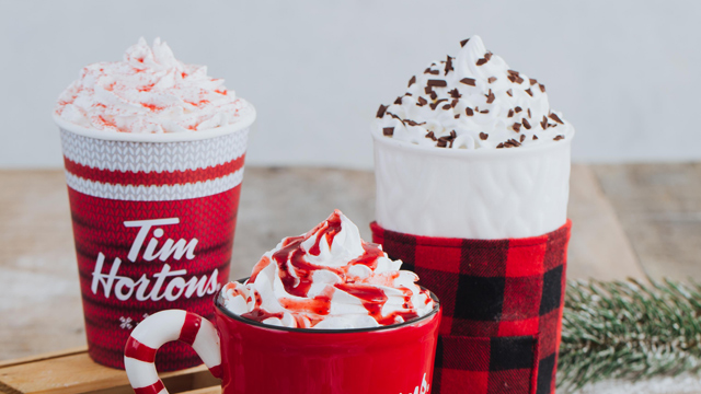 Tim Hortons Holiday Menu 2023 Canada, Drinks & Gifts