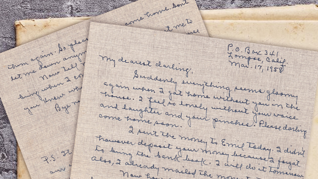 Love Letters Between Filipino Couples in the Past.