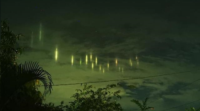 Light Pillars In Sulu Philippines With PAGASA Explanation