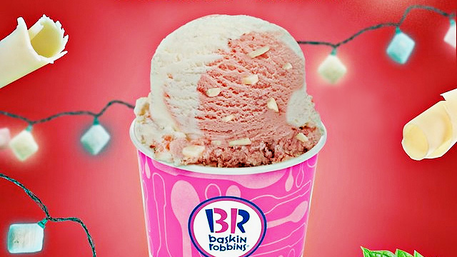 Baskin Robbins' Offers New Merry Mint Flavor For January