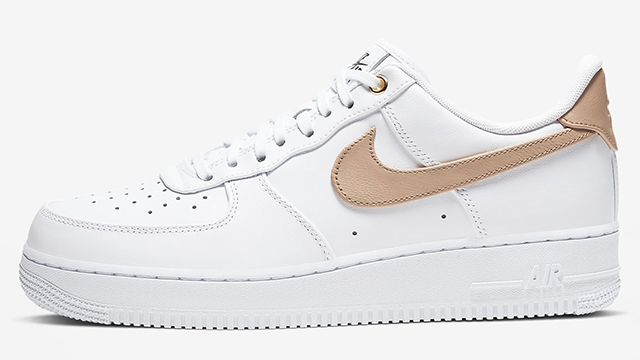 Nike Air Force 1 07 White/Noble Red | 315115 154 - Naked