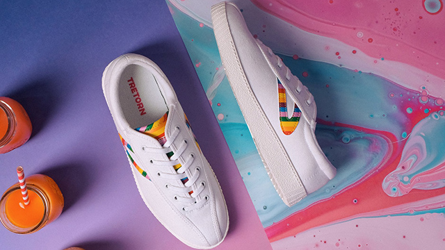 Rainbow Version of Their Classic Sneaker