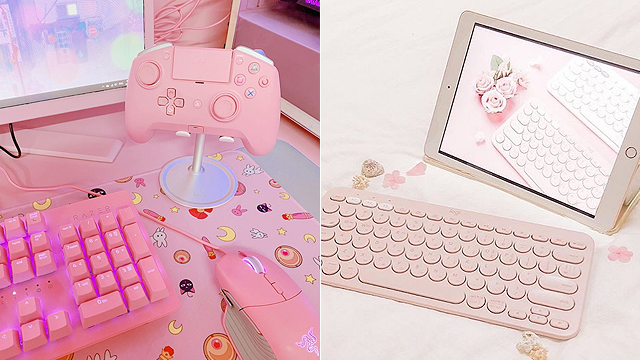 Shop All-Pink Gadgets and Gaming Accessories From The Pink Gamer