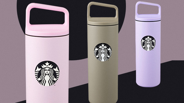 STARBUCKS PASTEL DESING, TUMBLER, BOTTLE DESING