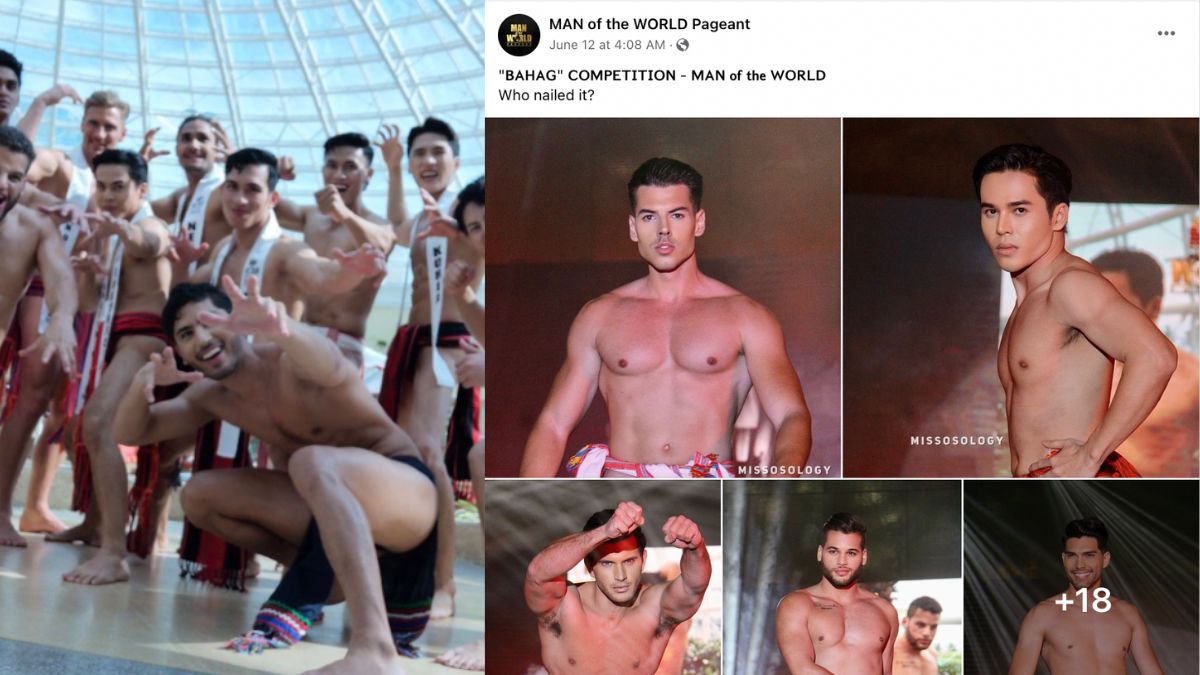 Bahag, G-String in Man of the World Swimsuit Competition