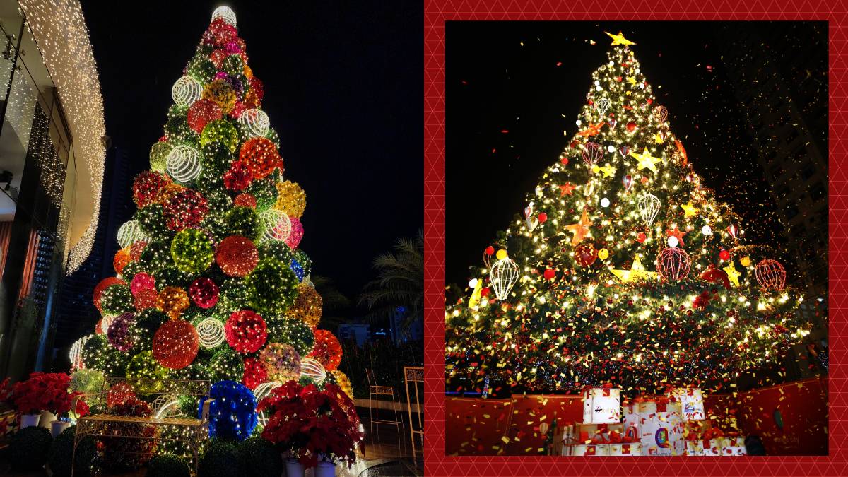 Louis Vuitton Christmas tree in Greenbelt Makati Christmas 2022 Philippines  