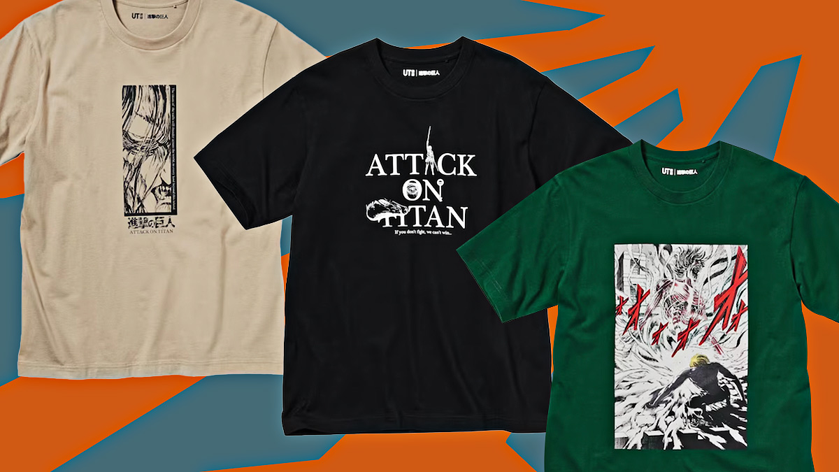 Attack on Titan UT Collection Uniqlo Details, Prices