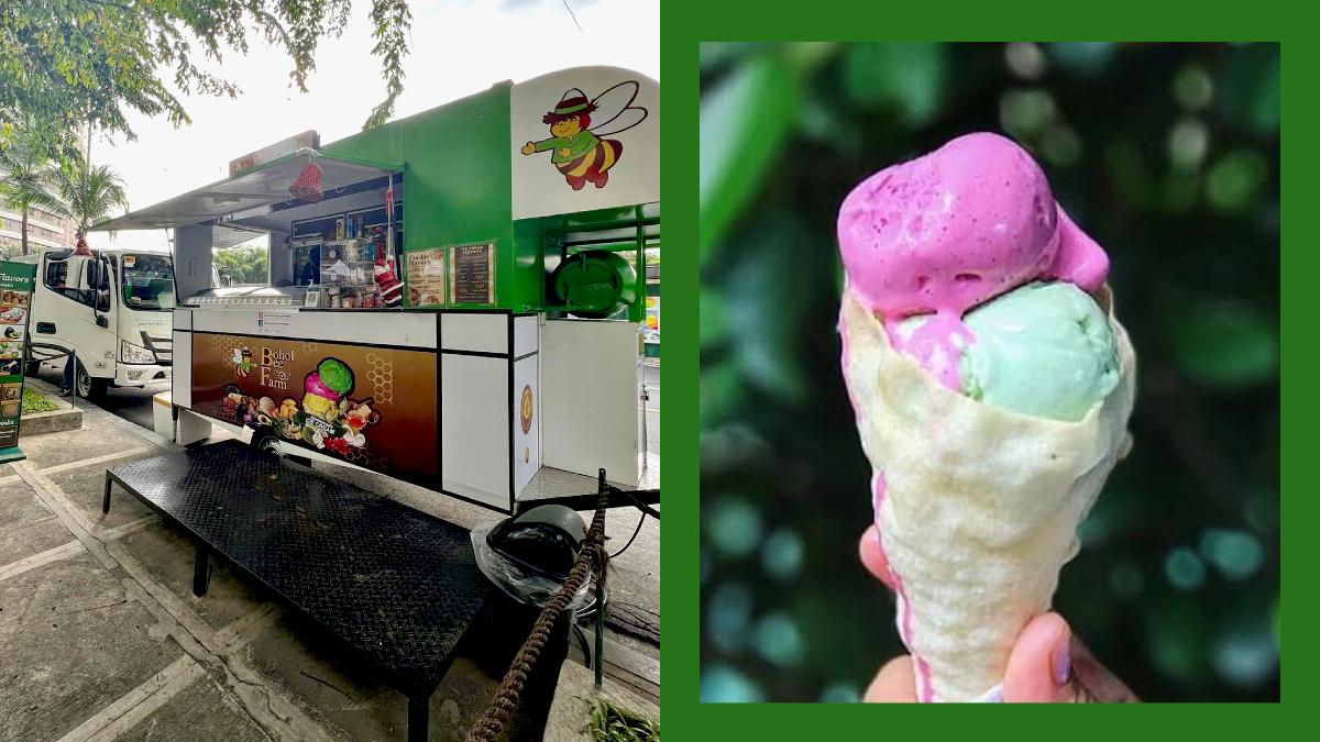 New Bohol Bee Farm Ice Cream Stall In Burgos Circle