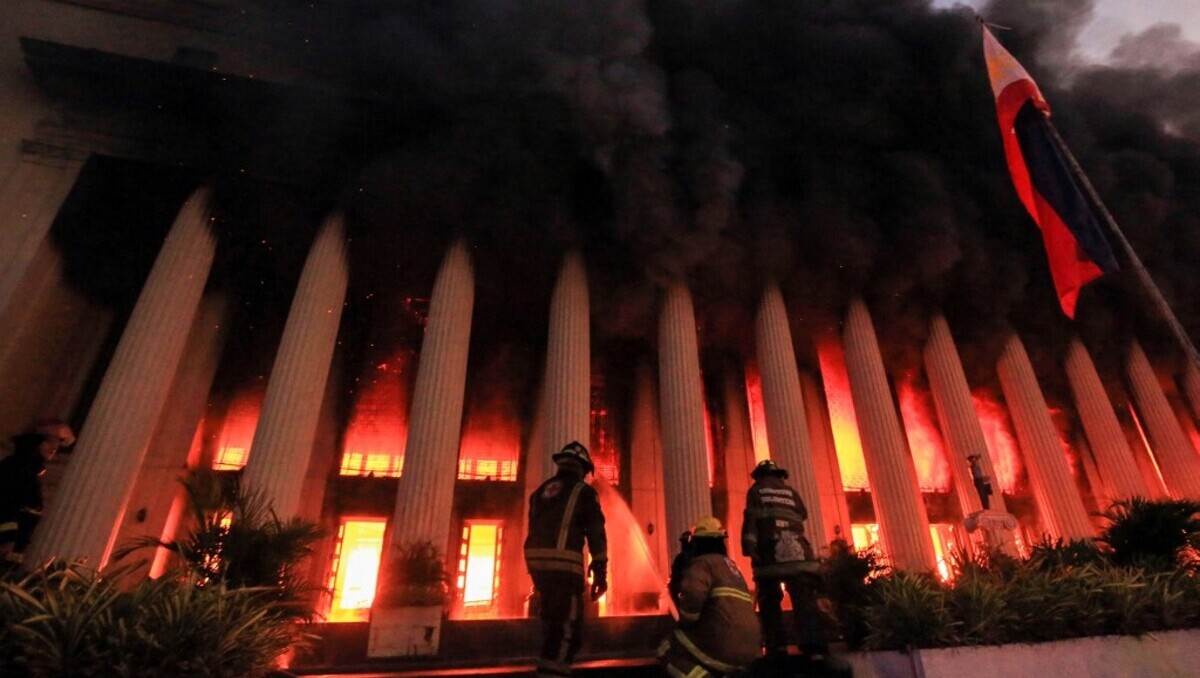 Fire Out At Manila Central Post Office What Happened