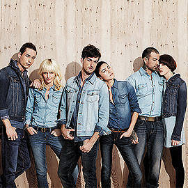 giordano denim shirt