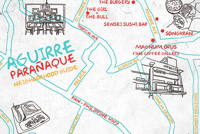 Bf Homes Paranaque Map Neighborhood Guide: Aguirre Avenue, Bf Homes, Parañaque