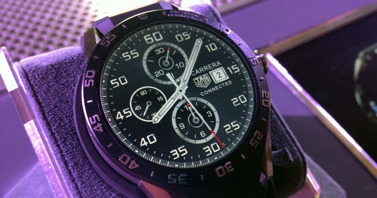 TAG Heuer Connected is a smart driver s watch