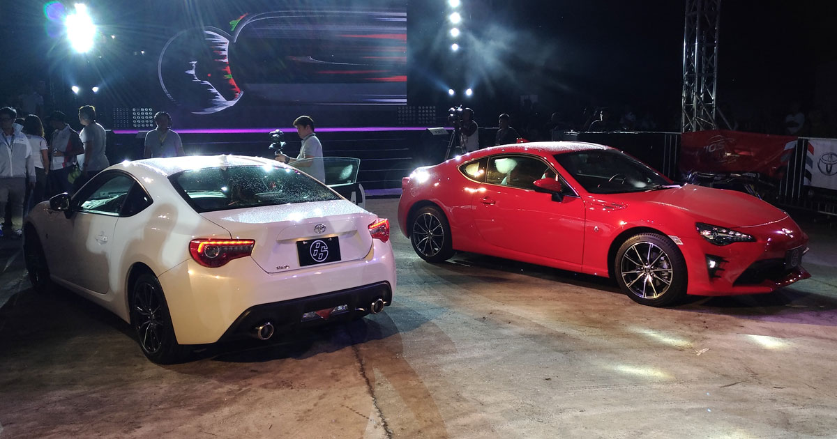 Refreshed Toyota 86 prices, variants