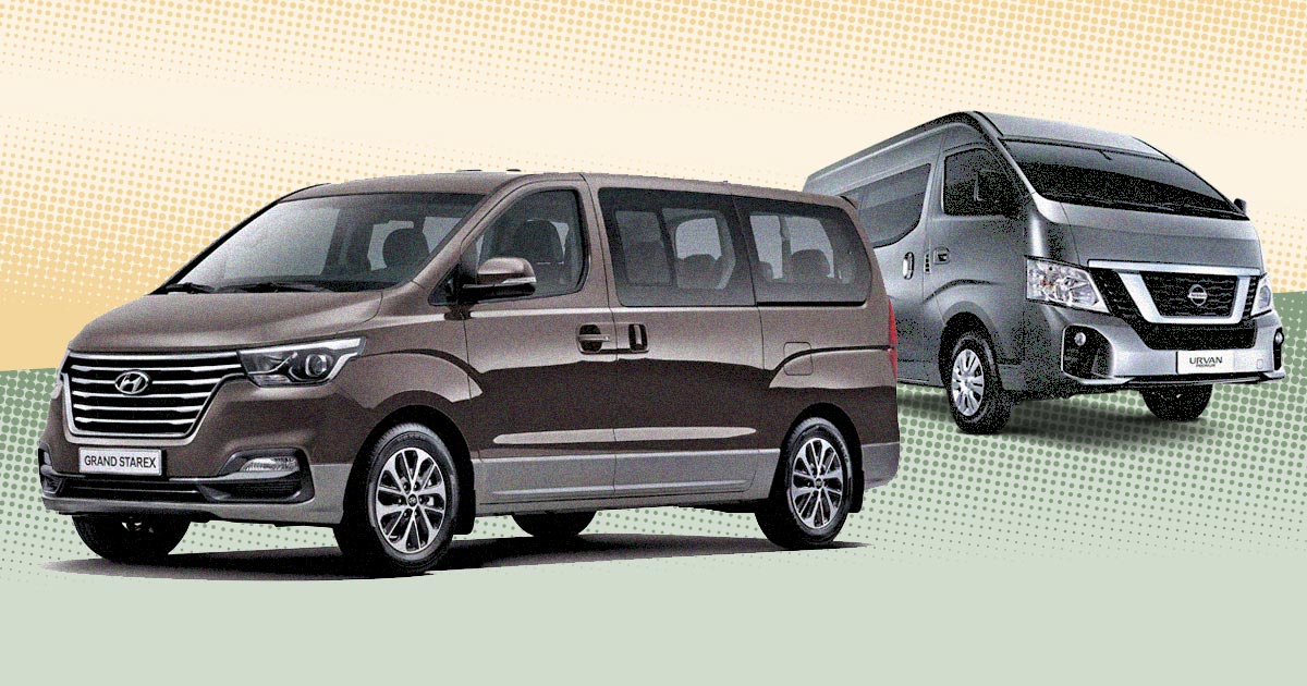 Hyundai Grand Starex Nissan Urvan Premium Specs Prices Features