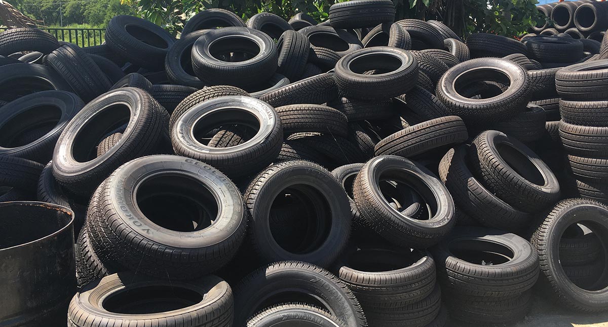 What happens to used tires?