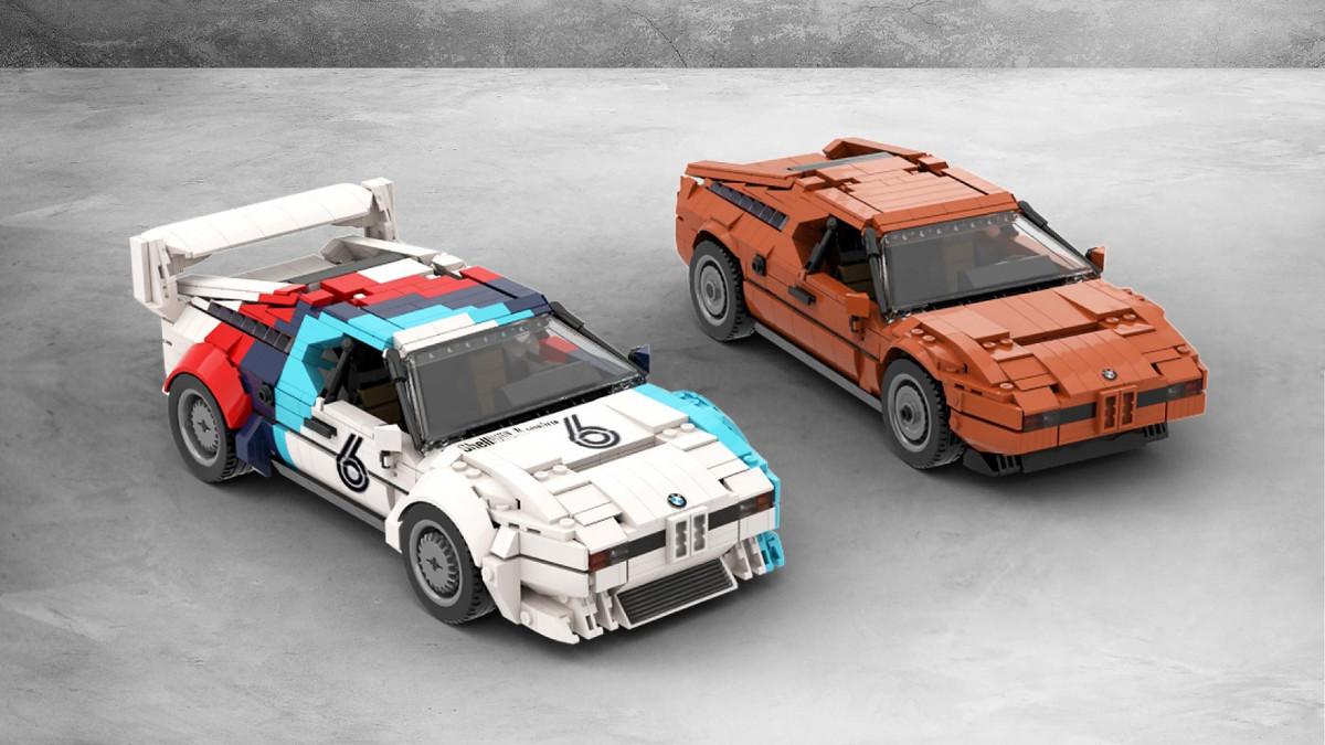 Contribuez à lancer ces BMW M1 en LEGO - Motorlegend