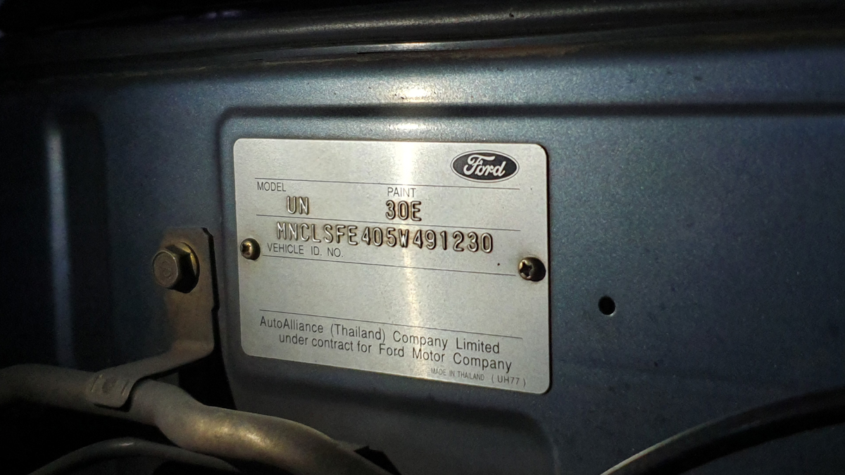 ford engine serial number lookup