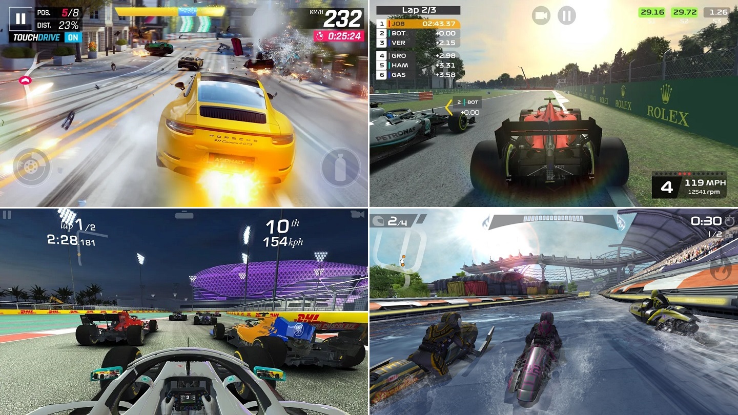 Here are some racing games you can play on your phone