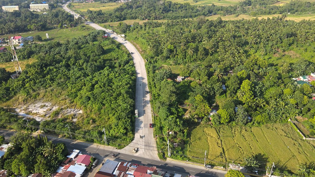 The DPWH says it hopes to open the Tayabas Bypass Road this year