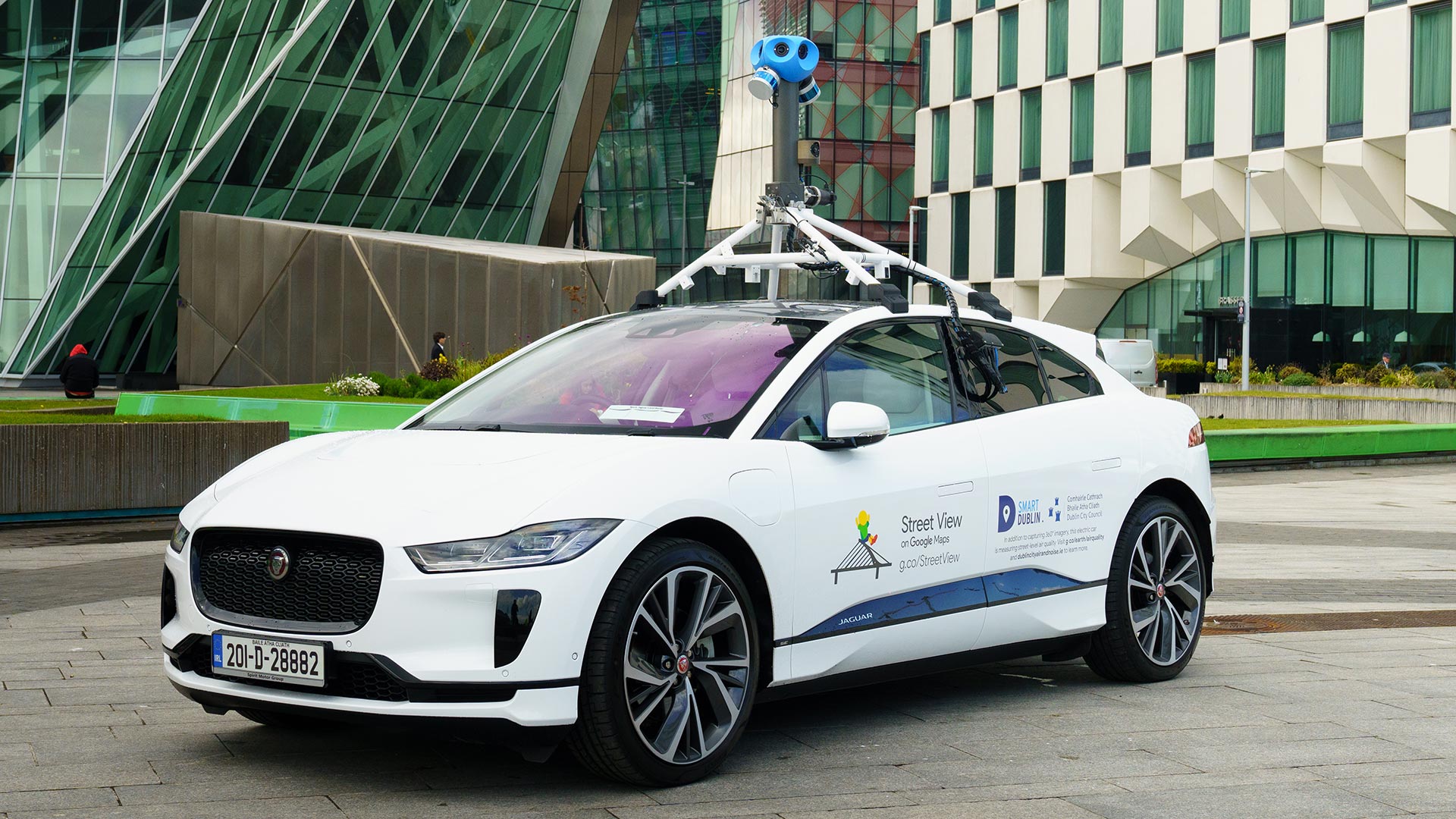Jaguar IPace first allelectric Google Street View car
