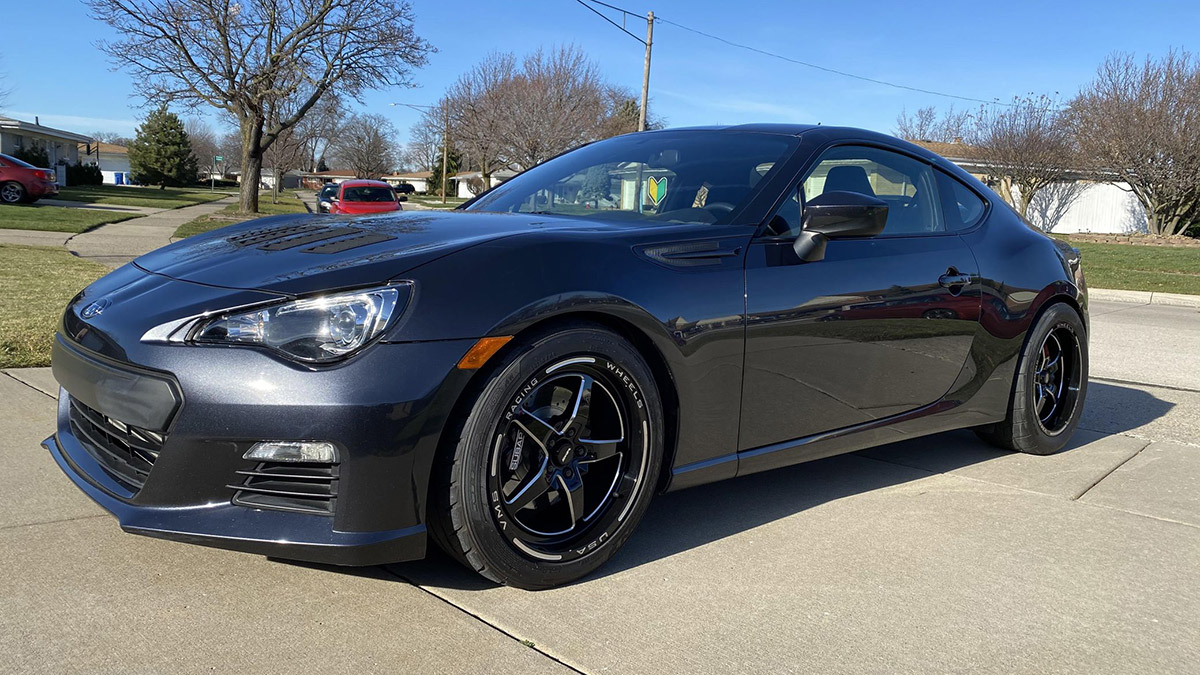 This 2JZpowered Subaru BRZ is currently for sale