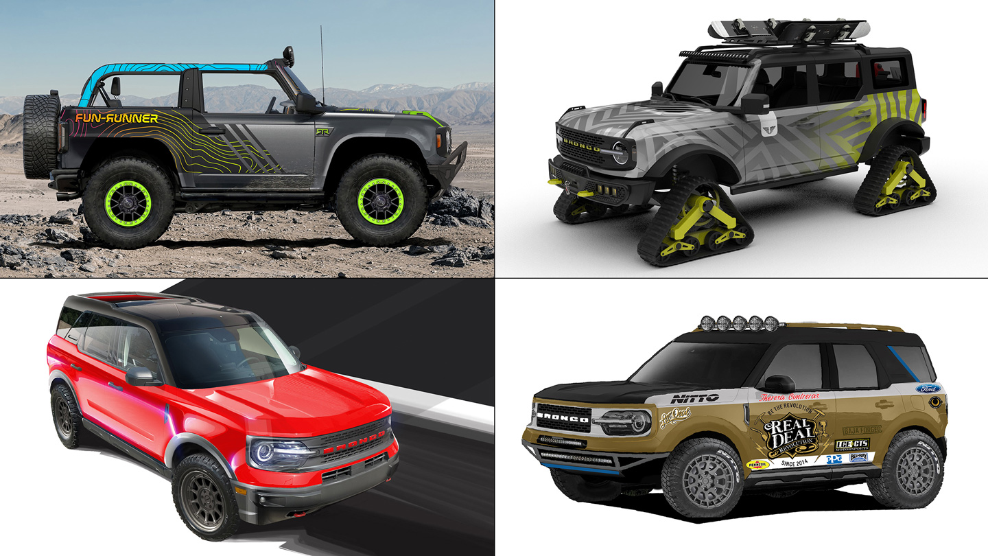 Custom Ford Broncos Set to Stampede at the SEMA Show