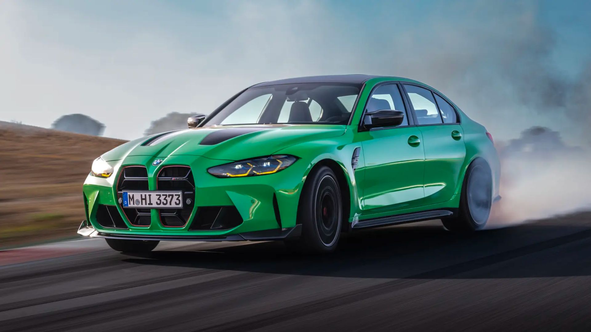 BMW m3 g80 Urban Green