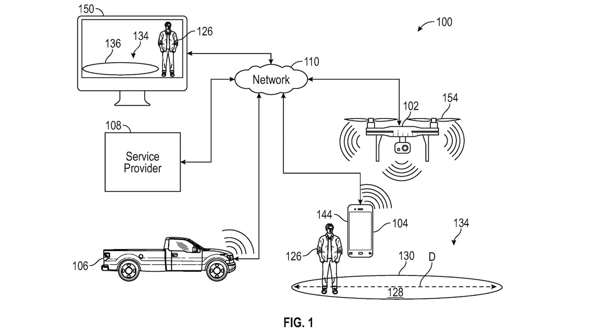 Ford Has Filed Patents For A Drone Dock On Top Of A Car