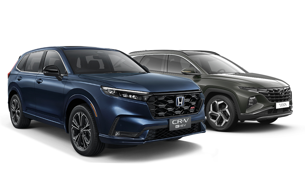 Honda Cr V Versus Hyundai Tucson