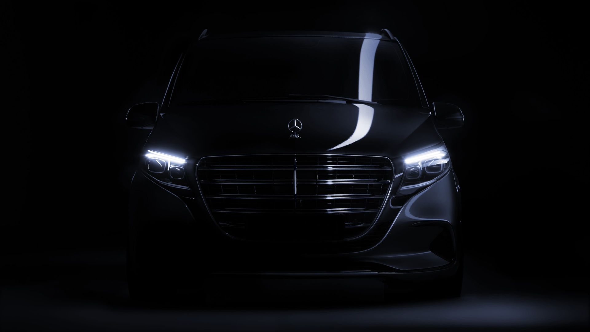 MercedesBenz VClass facelift teaser revealed