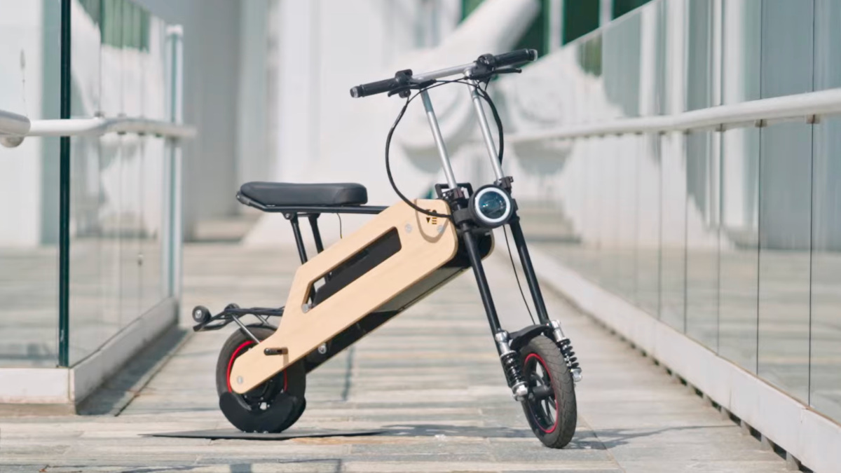 The TOM Foldable Scooter Is Like An Electric Motocompo