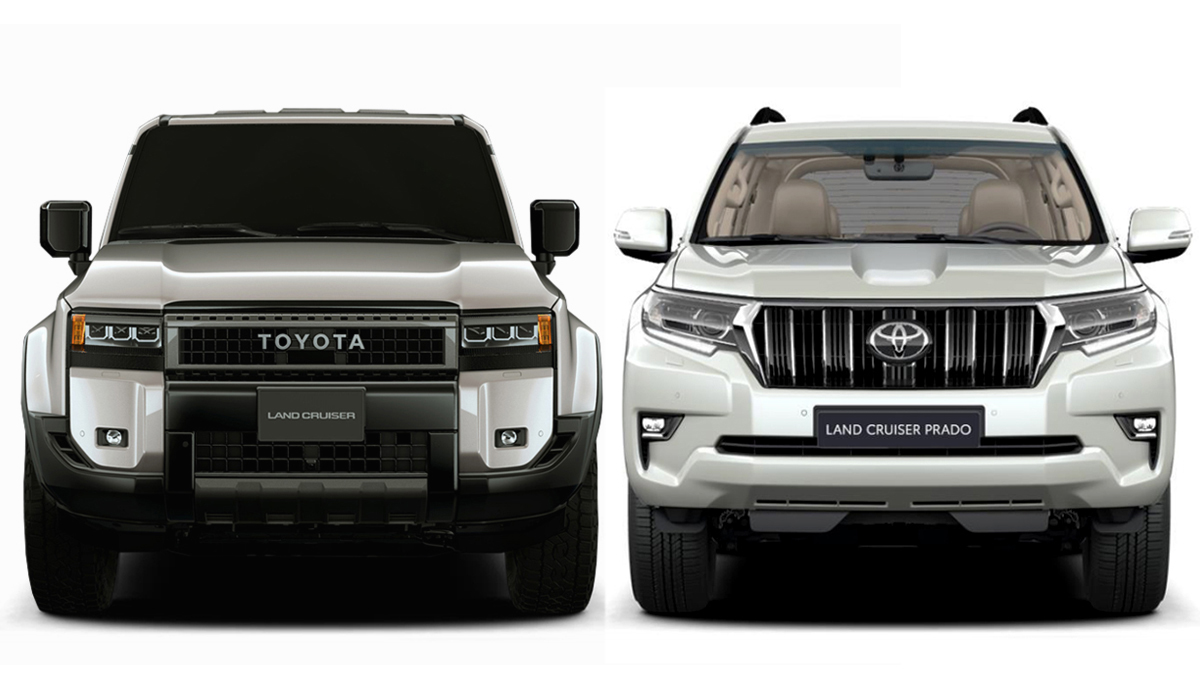 Toyota Land Cruiser Prado Old Vs New